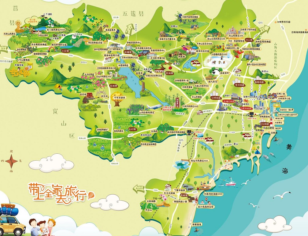 东安景区使用手绘地图给景区能带来什么好处？
